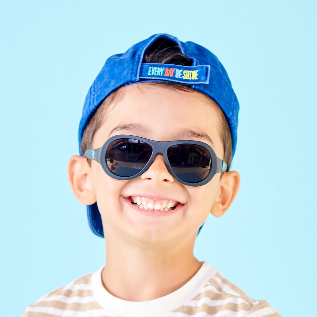Babiators Original Aviator Sunglasses - Jet Black (2 Sizes)