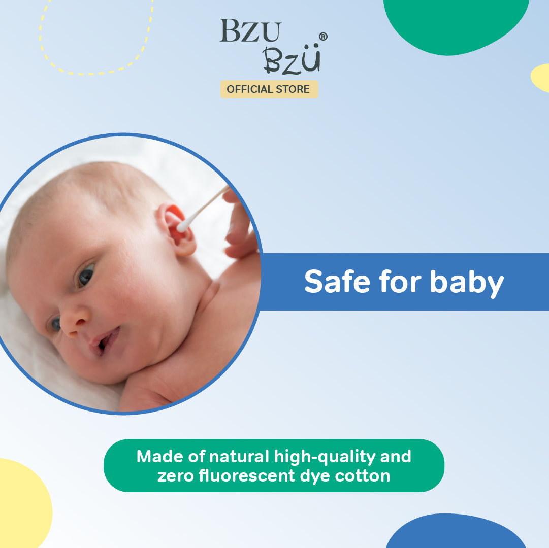 BZU BZU Baby Cotton Buds, 200pcs - Exp 12/27