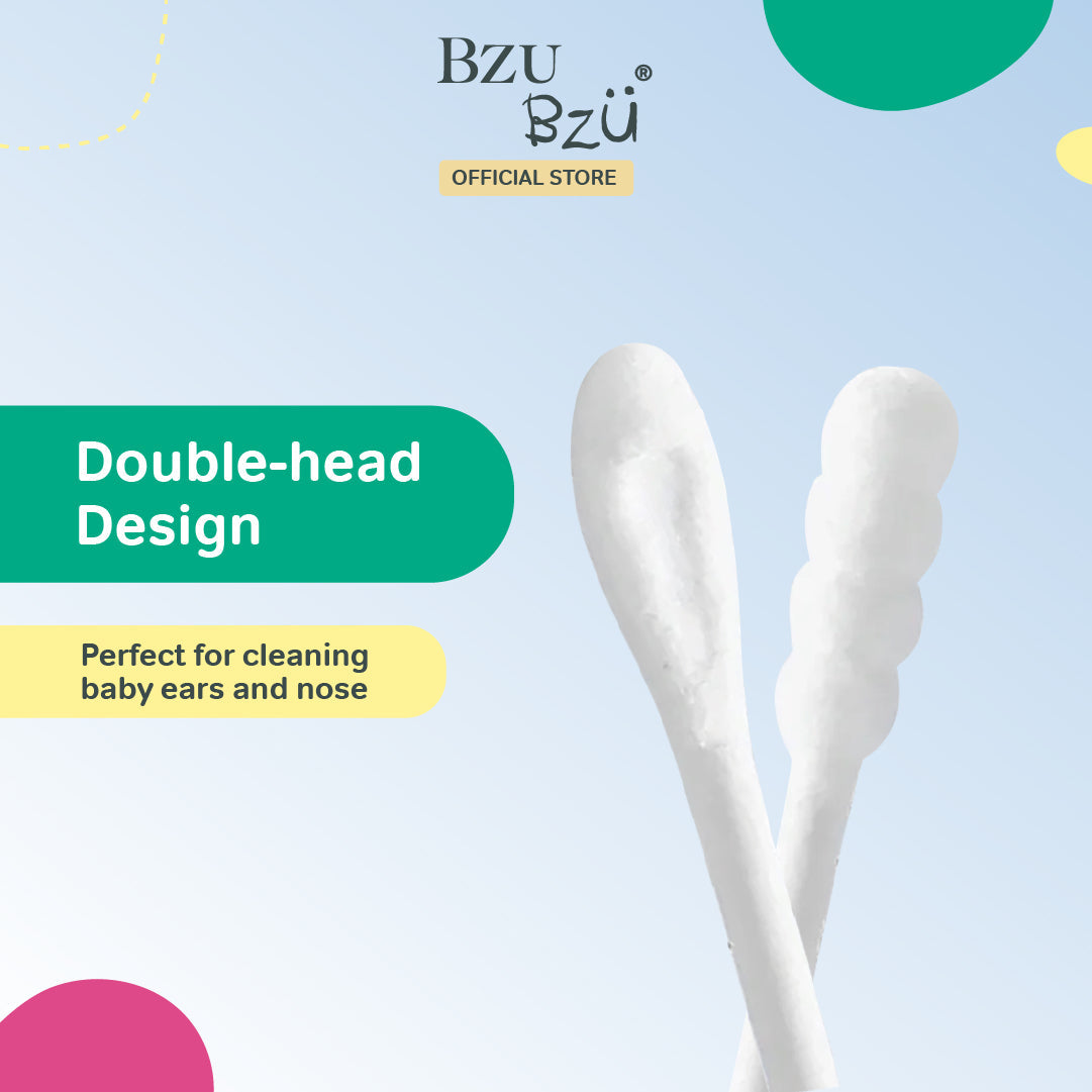 BZU BZU Baby Cotton Buds, 200pcs - Exp 12/27