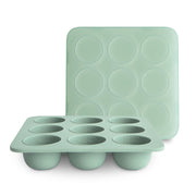 Mushie Baby Food Freezer Tray, 9 x 1.5oz (2 Colors)