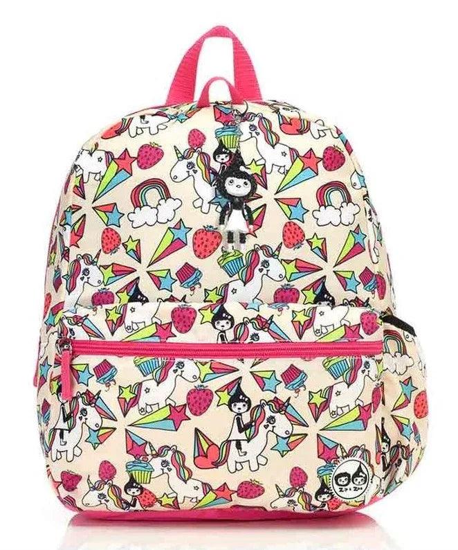 Babymel Zip & Zoe Kids Backpack & Safety Harness / Reins - Unicorn