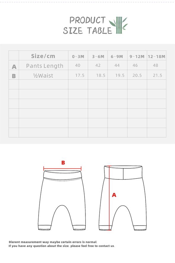 Petelulu Bamboo Baby Pyjamas Pants β Navy Blue (2 Sizes)