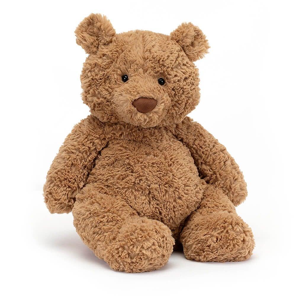  Large Bartholomew Bear くま ぬいぐるみ Jellycat Bartholomew Bear Soft Toy (Large, 36cm) | Pupsik Singapore