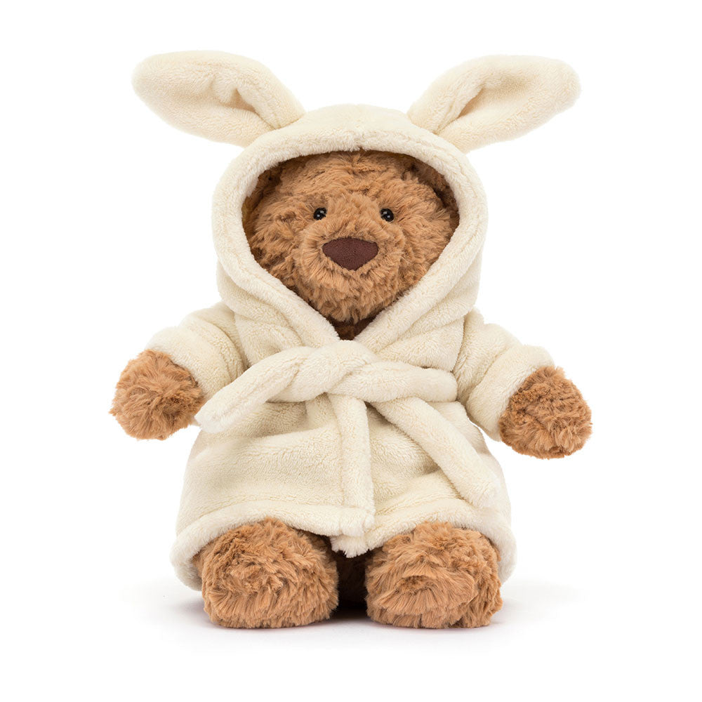 Jellycat Bartholomew Bear Bathrobe Soft Toy (26cm)