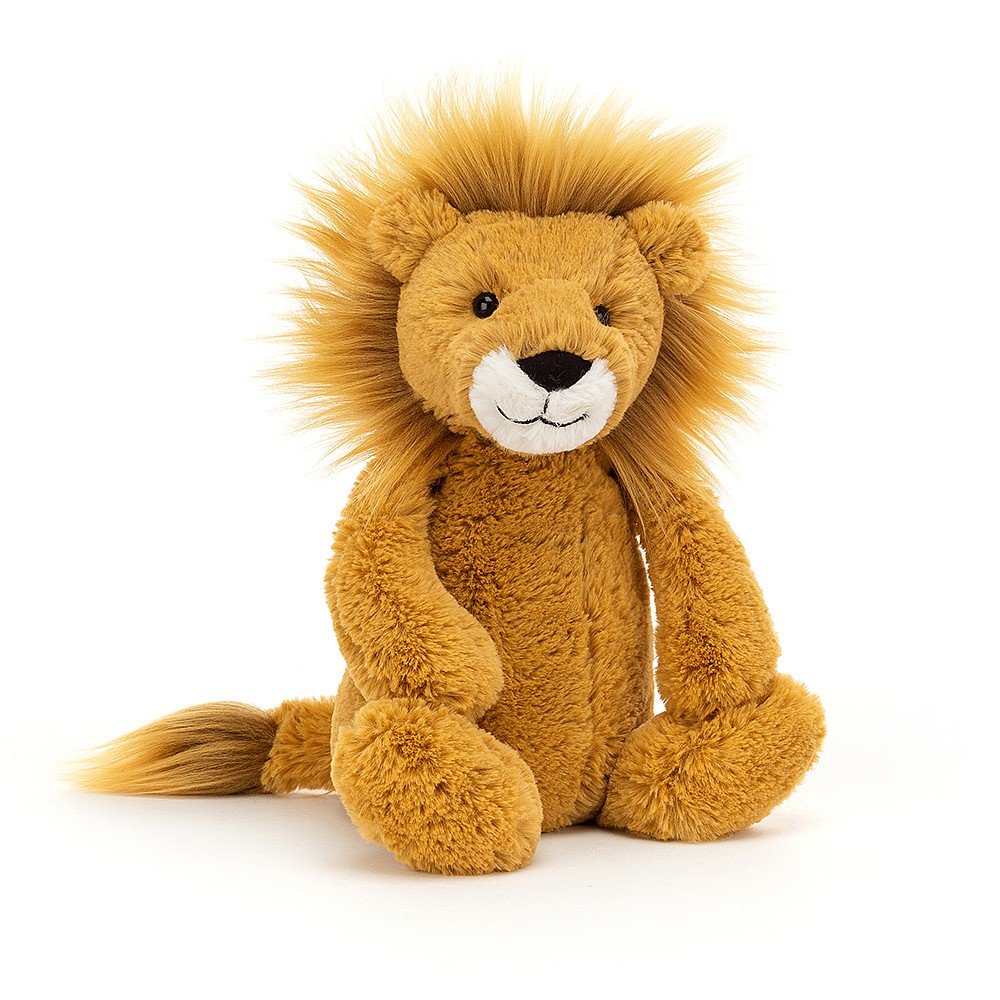 Jellycat Bashful Lion Soft Toy (Medium, 31cm)