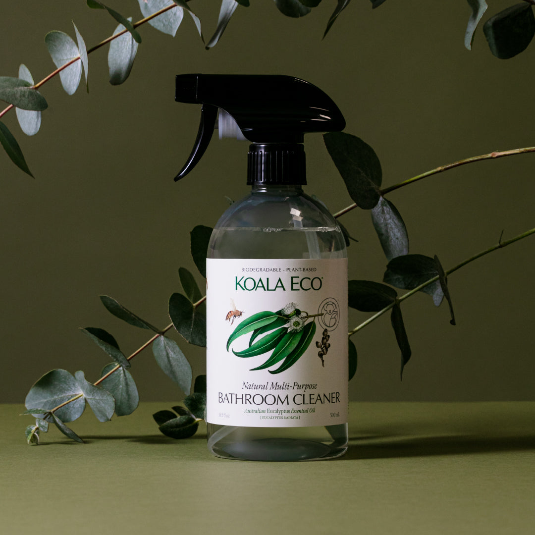 Koala Eco Natural Multi-Purpose Bathroom Cleaner, 500ml - Eucalyptus Essential Oil (Exp 07/27)