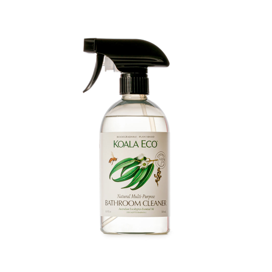 Koala Eco Natural Multi-Purpose Bathroom Cleaner, 500ml - Eucalyptus Essential Oil (Exp 07/27)