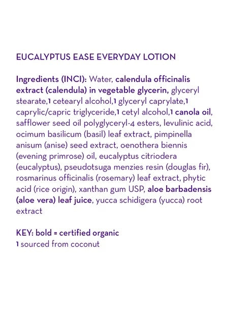 California Baby Everyday Lotion - Eucalyptus Ease (8.5oz) - exp 07/26