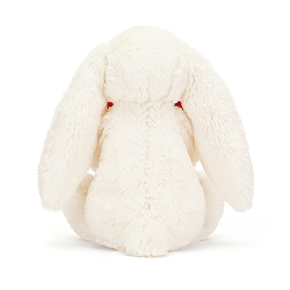 Jellycat Bashful Red Love Heart Bunny (Medium, 31cm)