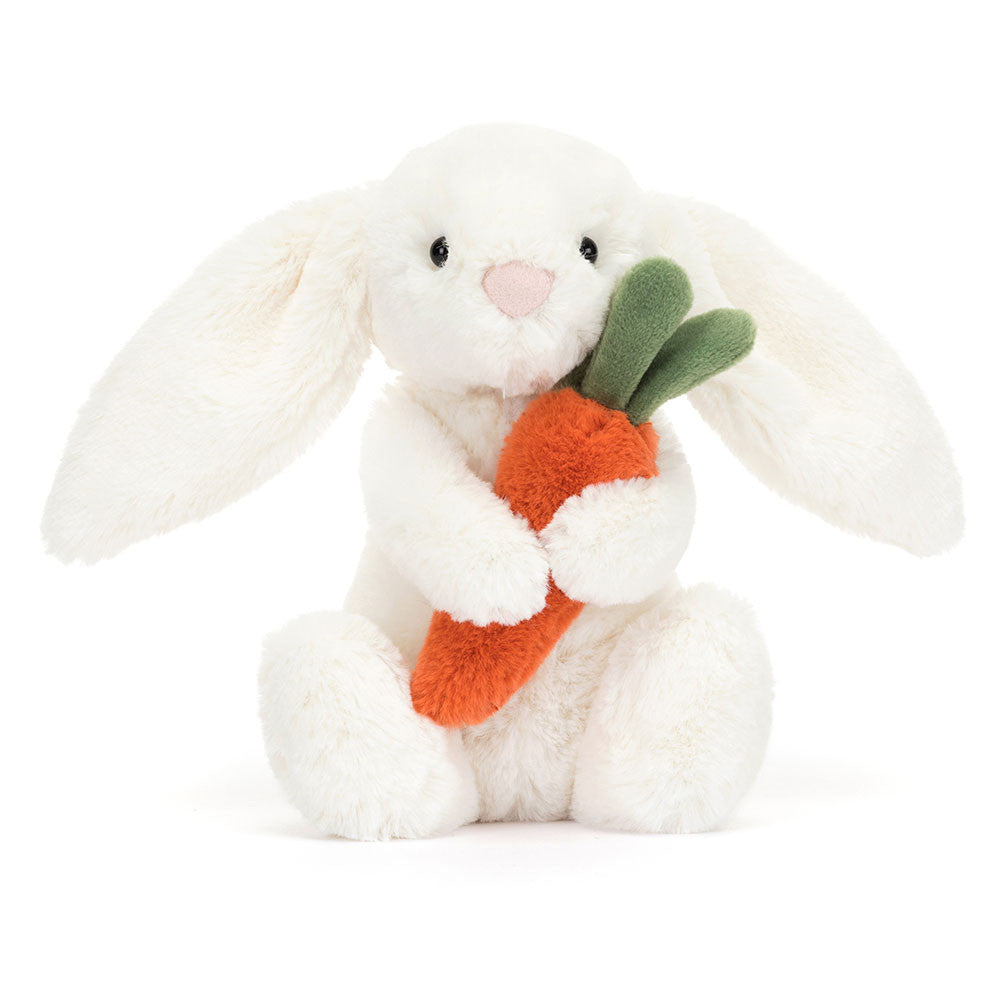 Jellycat Bashful Carrot Bunny (Little, 18cm)