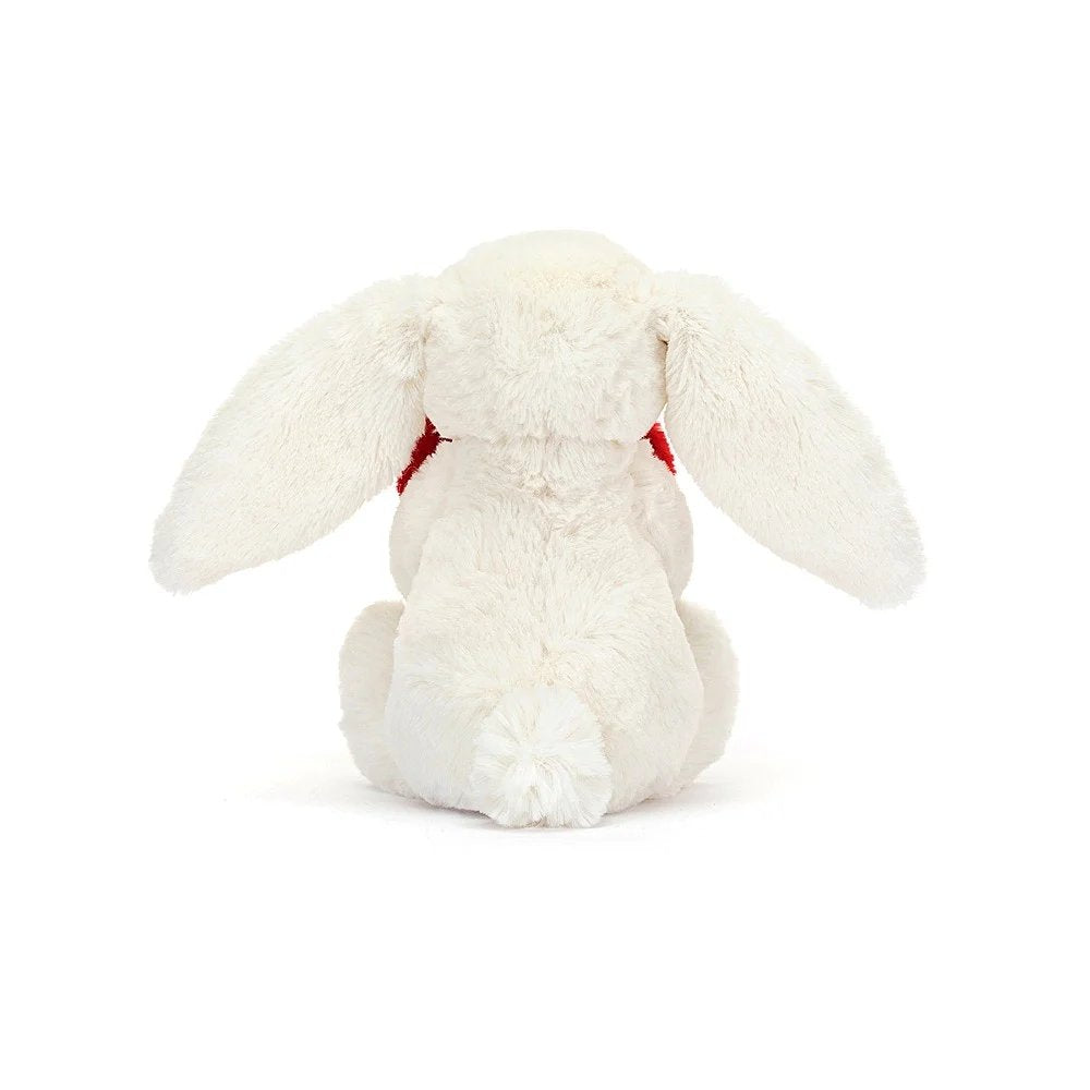 Jellycat Bashful Red Love Heart Bunny (Small, 18cm)