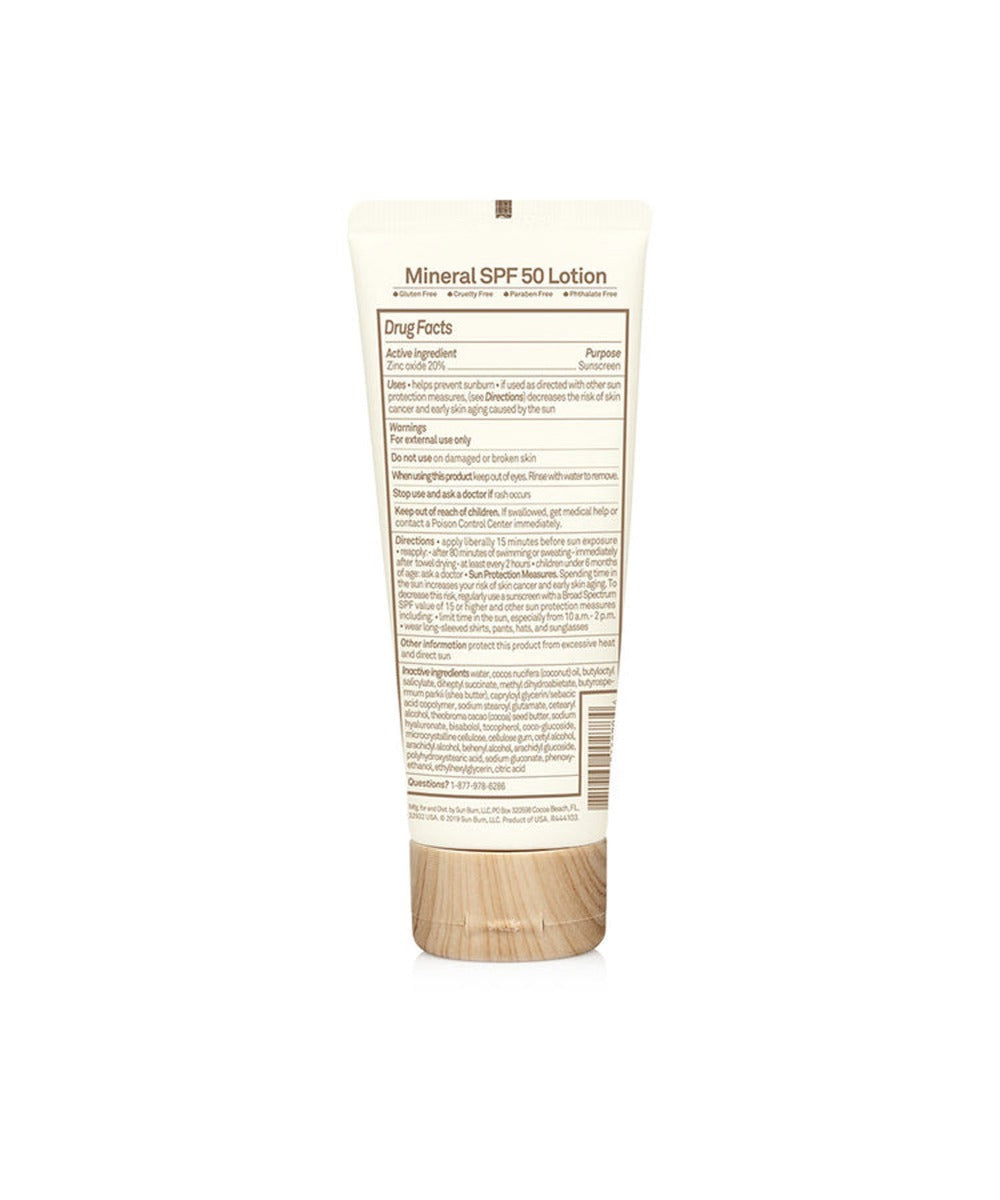 Sun Baby Bum Mineral Sunscreen Lotion SPF 50 - Fragrance Free (3oz) - Exp 10/26