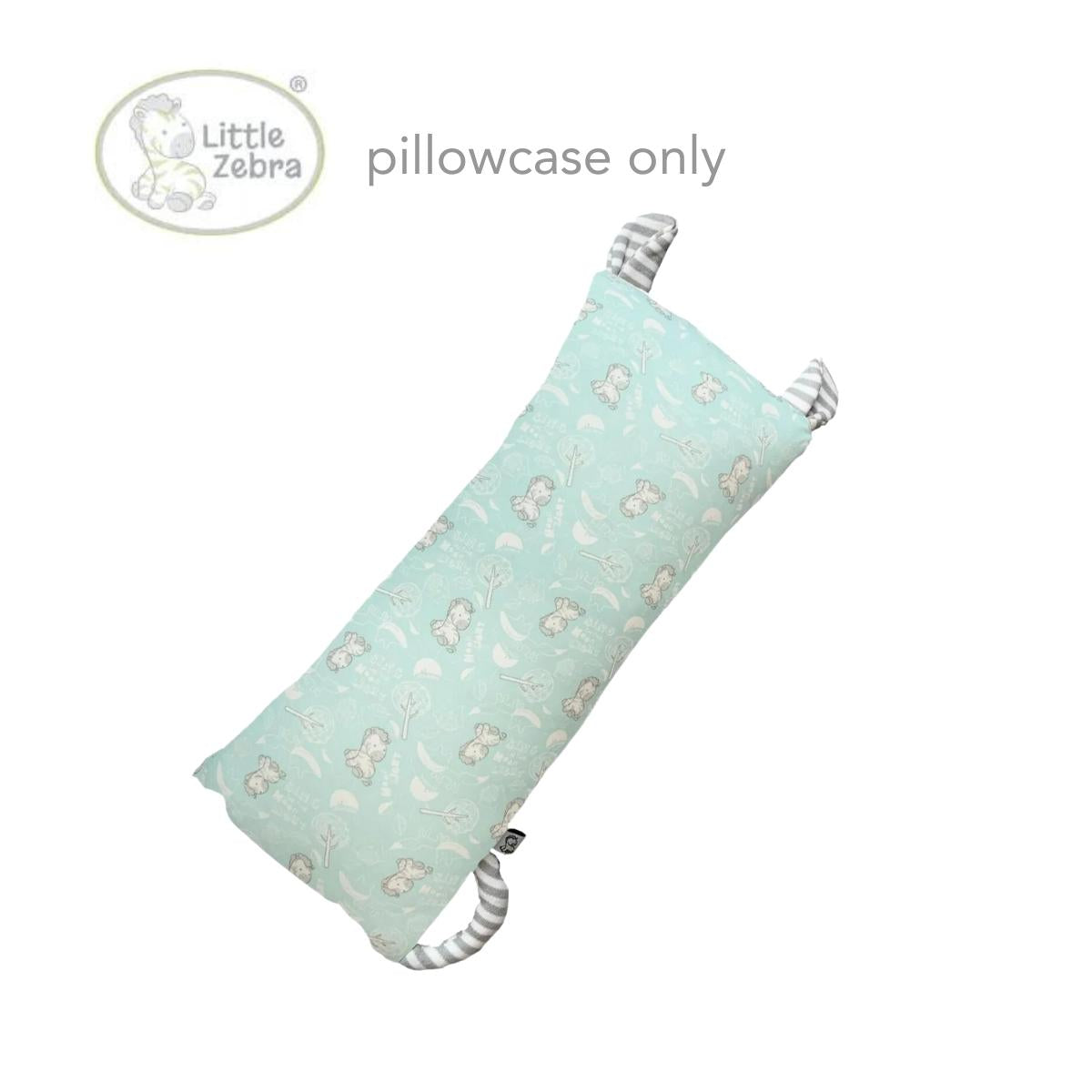 Little Zebra Hug Hug Pillow Case (Size S, 13 x 30cm) - Little Zebra and Fox