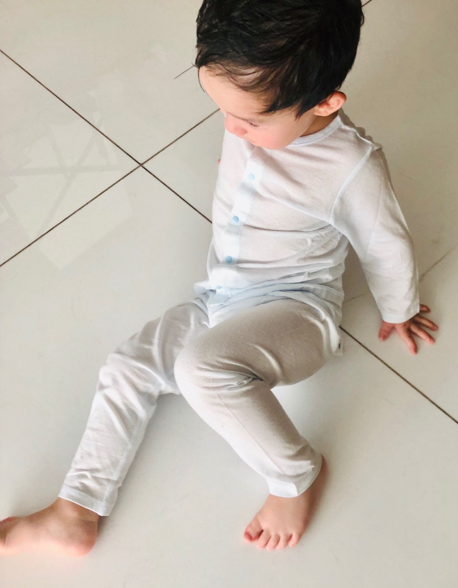 EcoCool Bamboo Pajamas - Toddler (Blue)