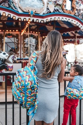 Jujube Zealous Hello Kitty Backpack - Hello Rainbow