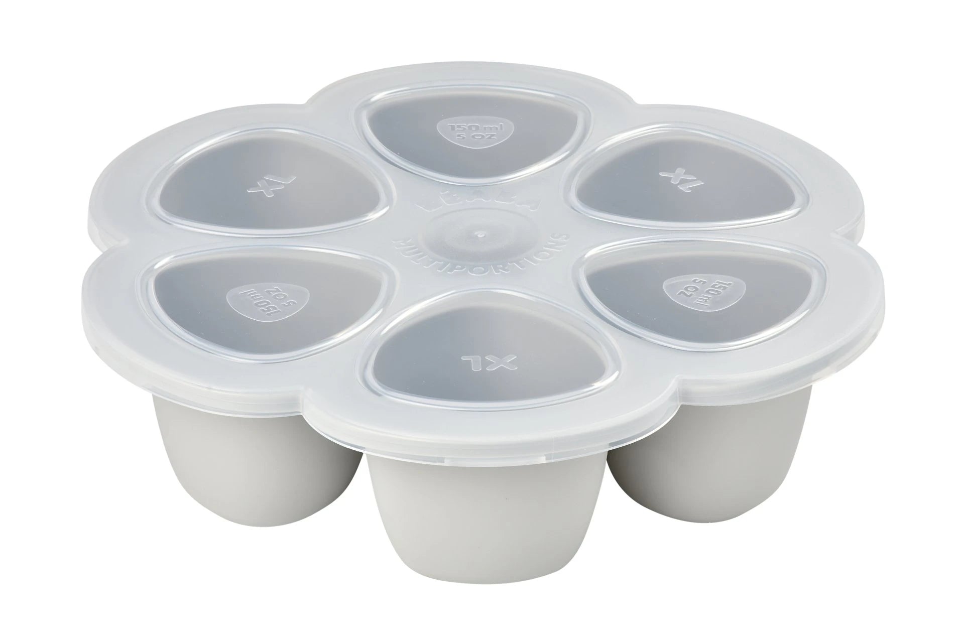 Beaba Silicone MultiPortions Freezer Tray, 6x150ml (4 Colors)