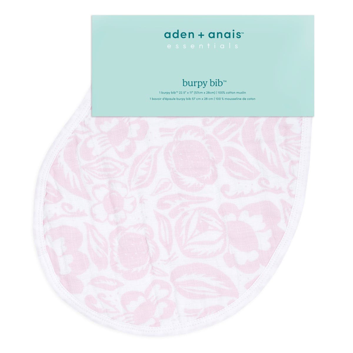 Aden Anais Essential Classic Muslin Burpy Bibs, 1pk (12 Designs) - Pupsik Singapore