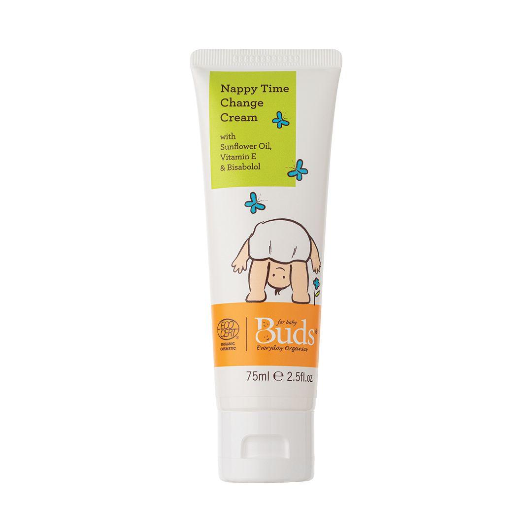 Buds Organics Nappy Time Change Cream, 75ml - exp 08/27