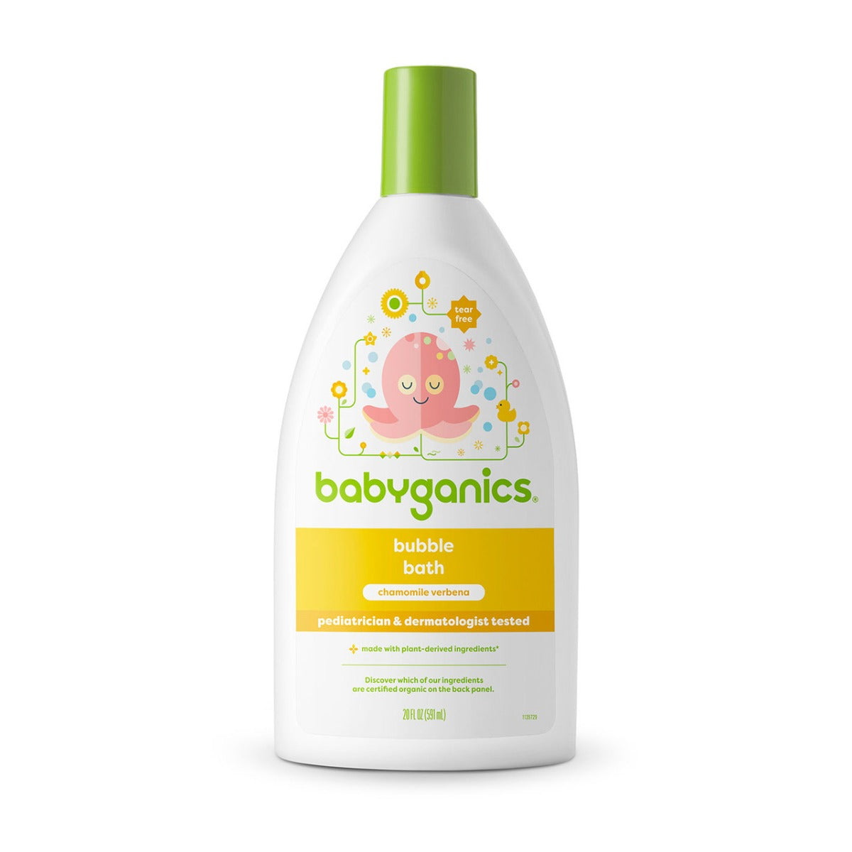 Babyganics Chamomile Bubble Bath, 591ml