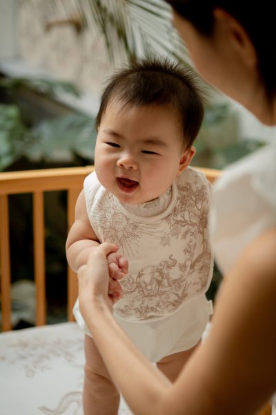 House of Holly Reversible Drool Bibs (14 Designs) - Pupsik Singapore