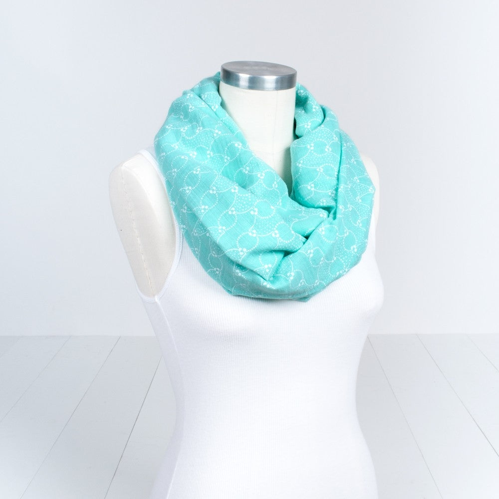 Bebe Au Lait Two-in-One Nursing Scarf - Classic Muslin - Bijou - Pupsik Singapore