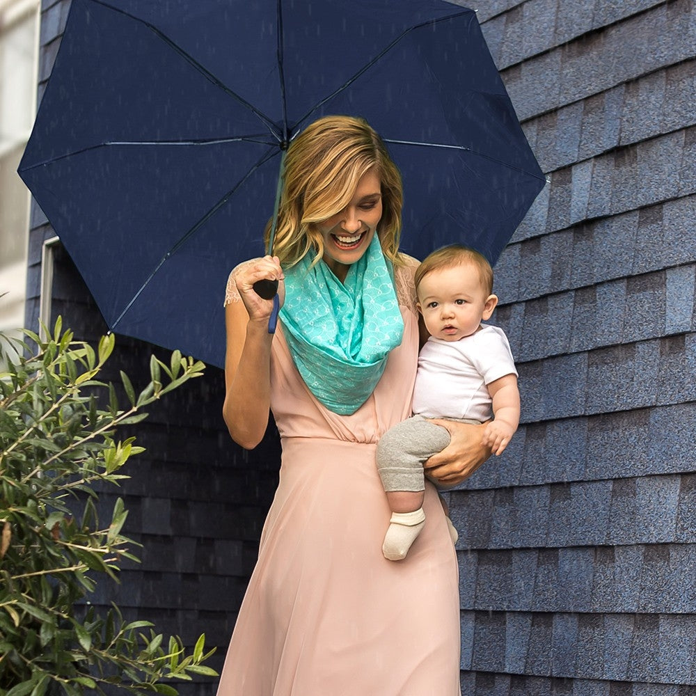 Bebe Au Lait Two-in-One Nursing Scarf - Classic Muslin - Bijou - Pupsik Singapore