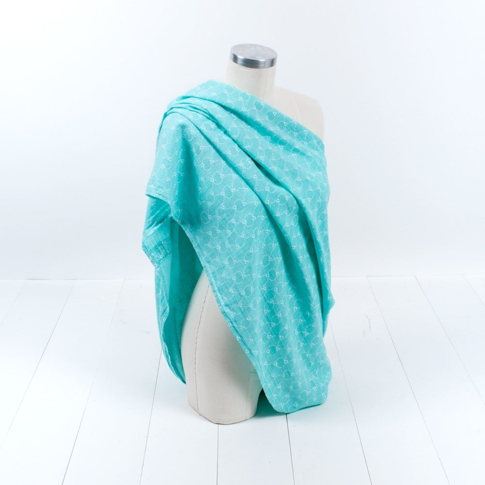 Bebe Au Lait Two-in-One Nursing Scarf - Classic Muslin - Bijou - Pupsik Singapore