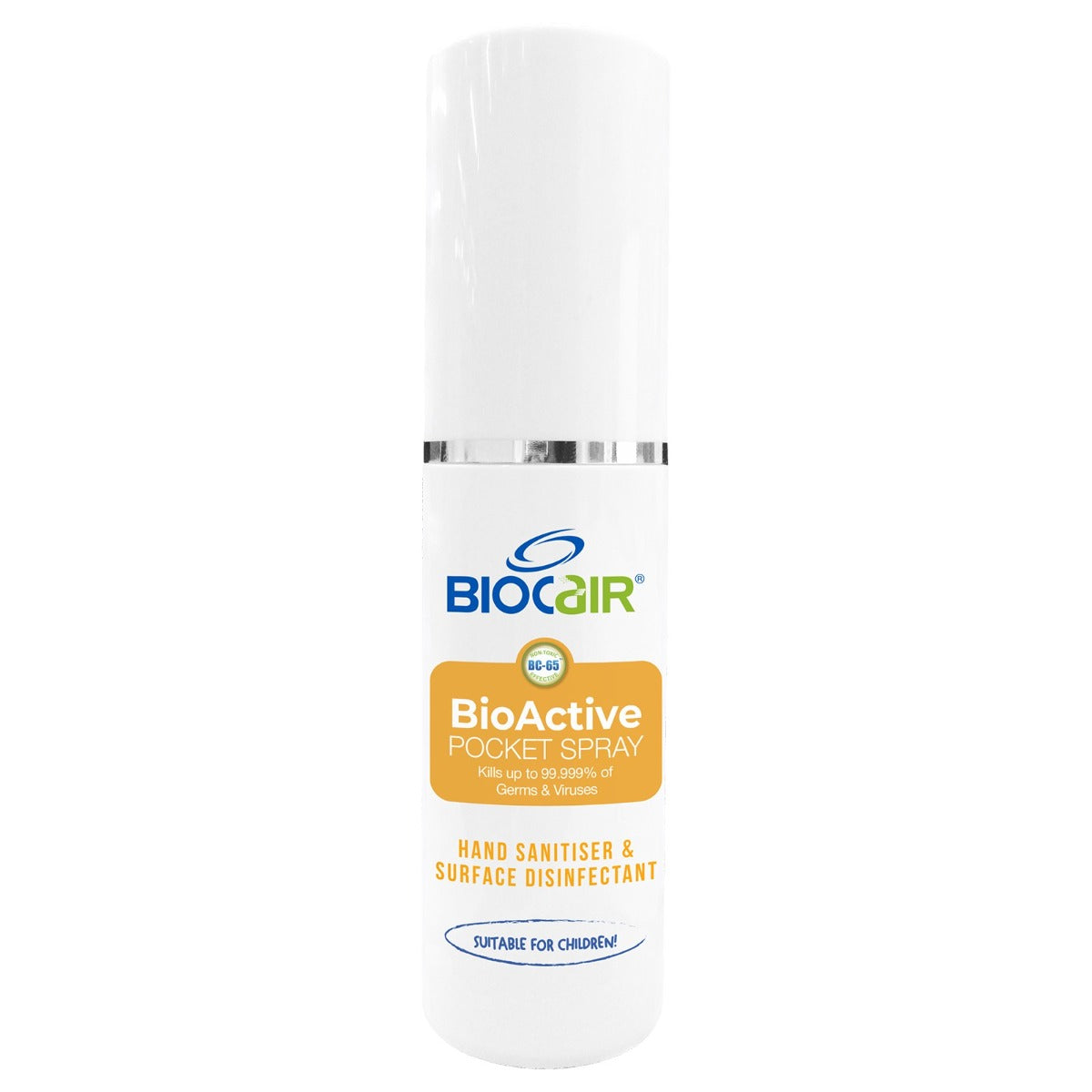 BioCair BioActive Pocket Spray (Alcohol Free), 50ml - Exp 06/26