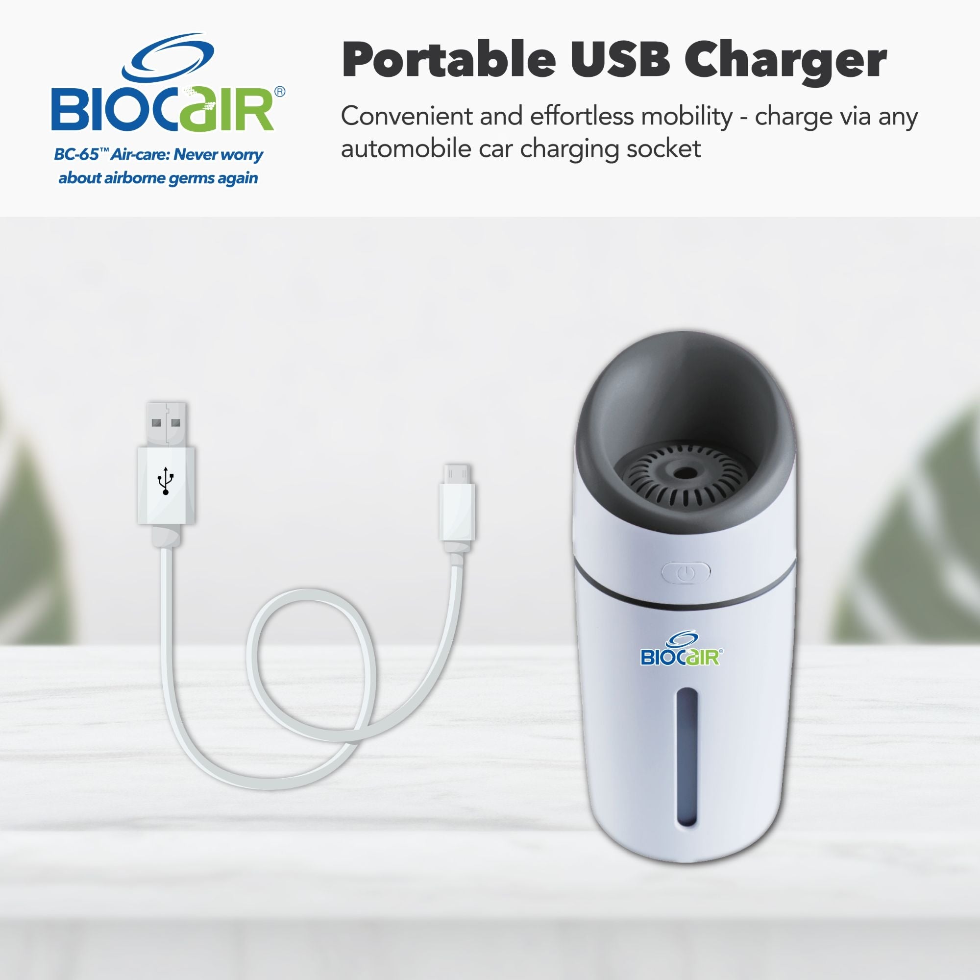 BioCair BC-65 Ultimate Dry-Mist Automobile Disinfecting Machine