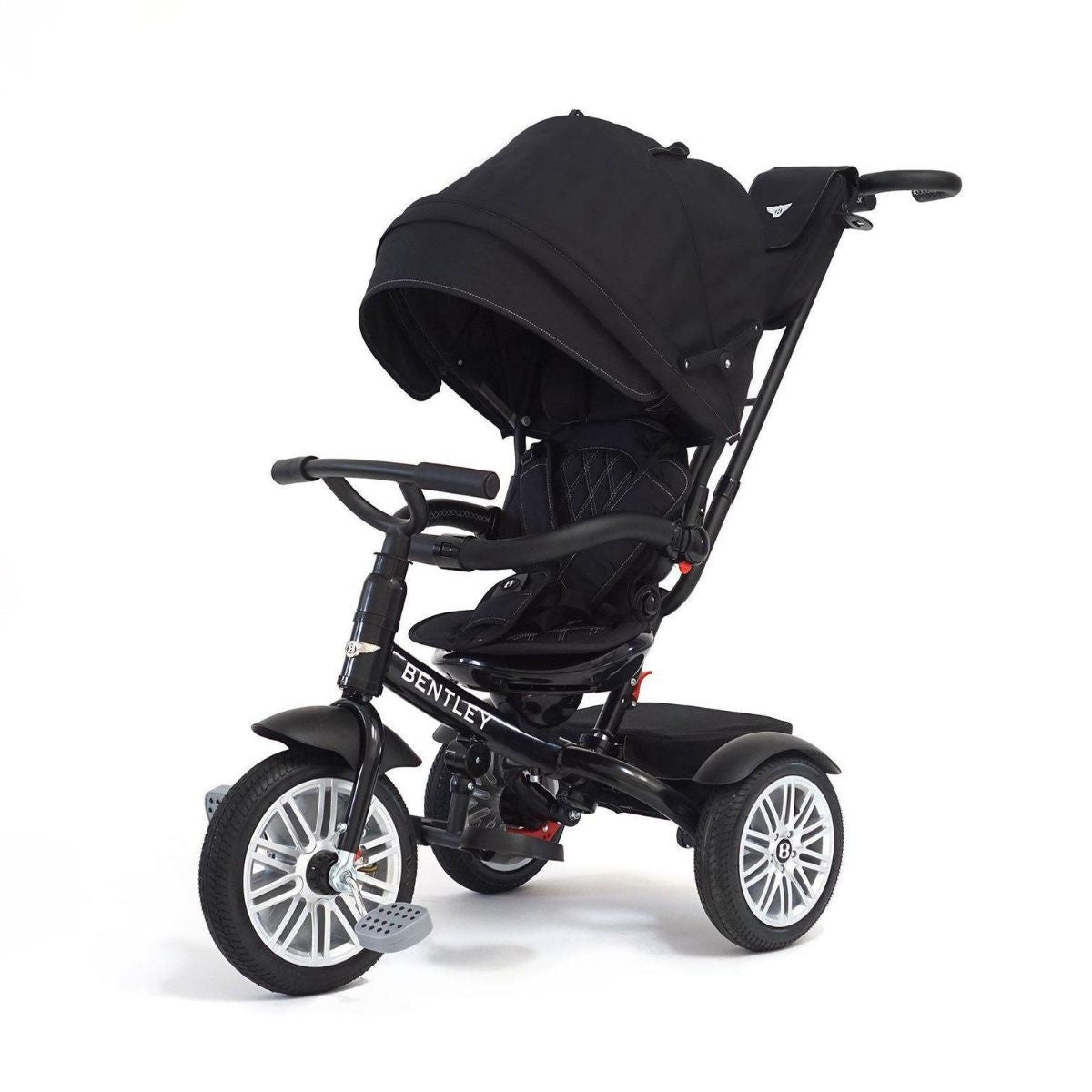 Bentley Babies 6 in 1 Stroller Trike - Onyx Black