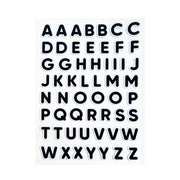 Pupsik Alphabet Sticker - Black