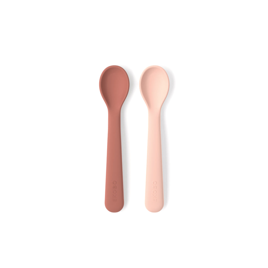 EKOBO Bambino Silicone Spoons, 2pk (3 Colours)