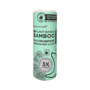 Cloversoft Plant-Based Unbleached Bamboo Multi Purpose Cloth Wipes (52 Sheets)