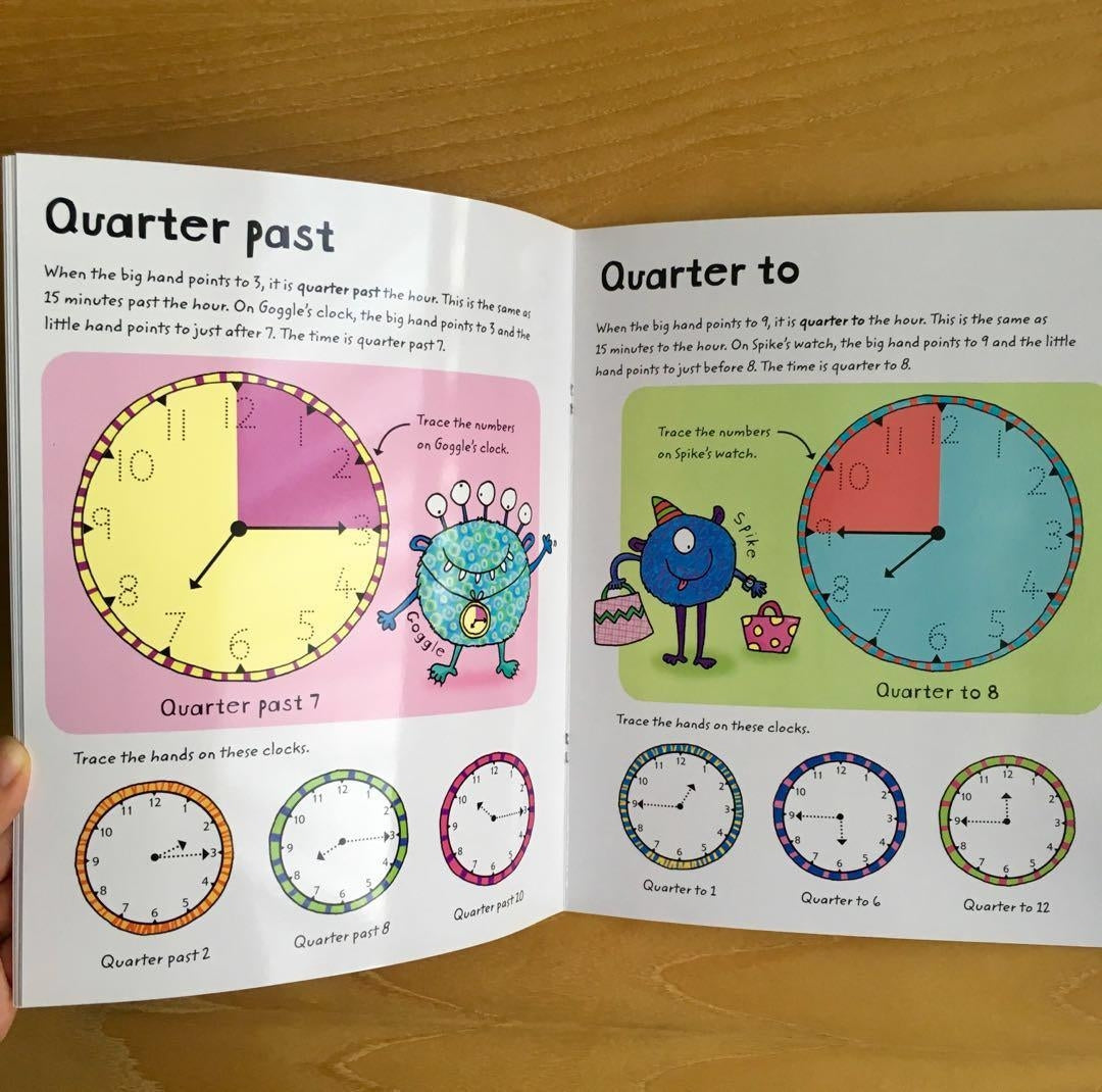 Usborne Wipe-Clean Book Series (16 Titles) - Pupsik Singapore