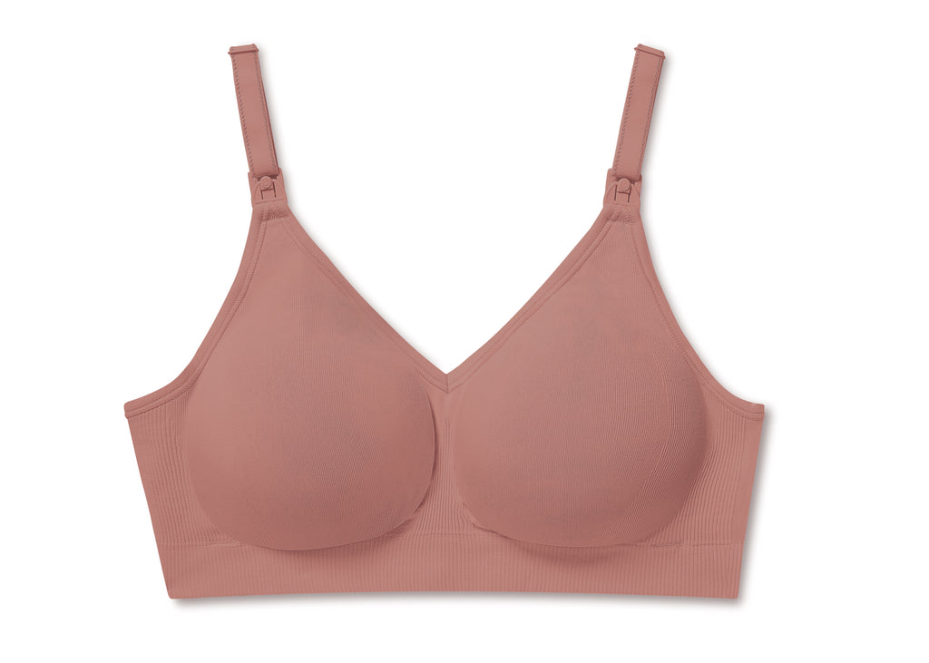 Bravado Body Silk Seamless Sustainable Nursing Bra - Roseclay