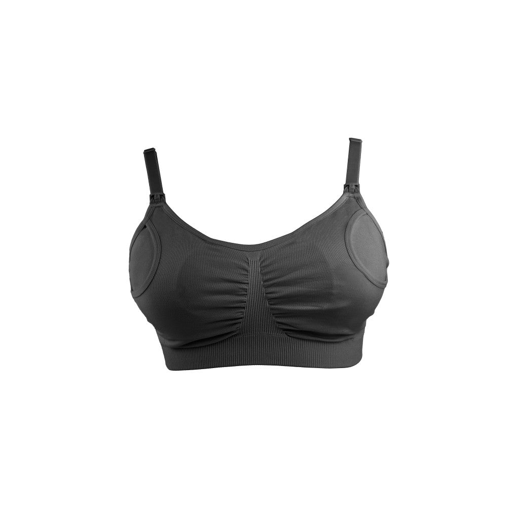 Bravado 2-in-1 Pumping and Nursing Bra - Black (3 Sizes)