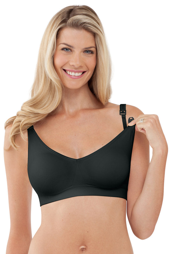 Bravado Body Silk Seamless Sustainable Nursing Bra - Black