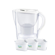 Brita Marella Cool Water Filter Jug (3 x Maxtra PRO Filter) - 2.4L White
