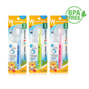 Pearlie White BrushCare Enamel Protect Kids Extra Soft Toothbrush (3pk)