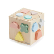 Bubble Wooden Shape Sorting Cube