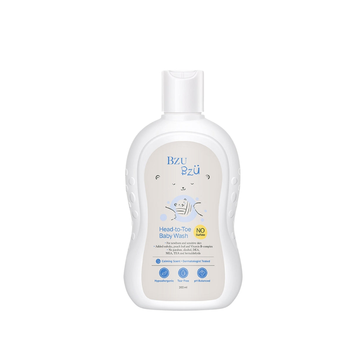 BZU BZU Head to Toe Baby Wash, 200ml (Exp 05/28)