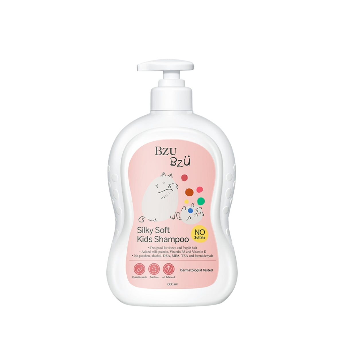 BZU BZU Silky Soft Kids Shampoo, 600ml (Exp 07/28)