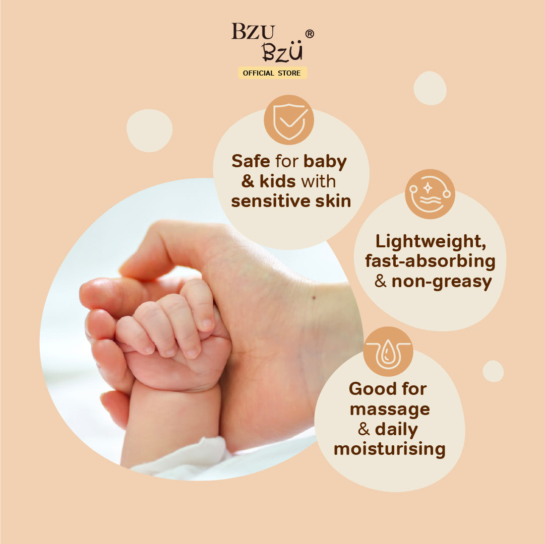 BZU BZU Coconut Baby Oil, 100ml (Exp 12/27)