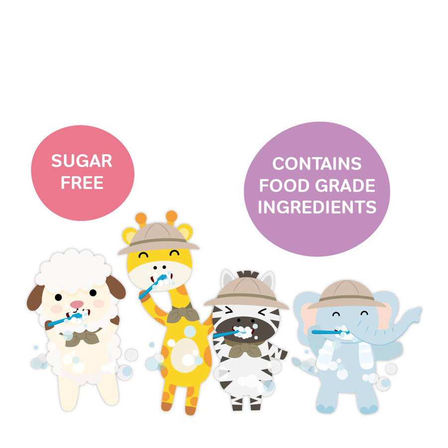 BZU BZU Kids Toothpaste, 50g - Strawberry (Exp 10/27)