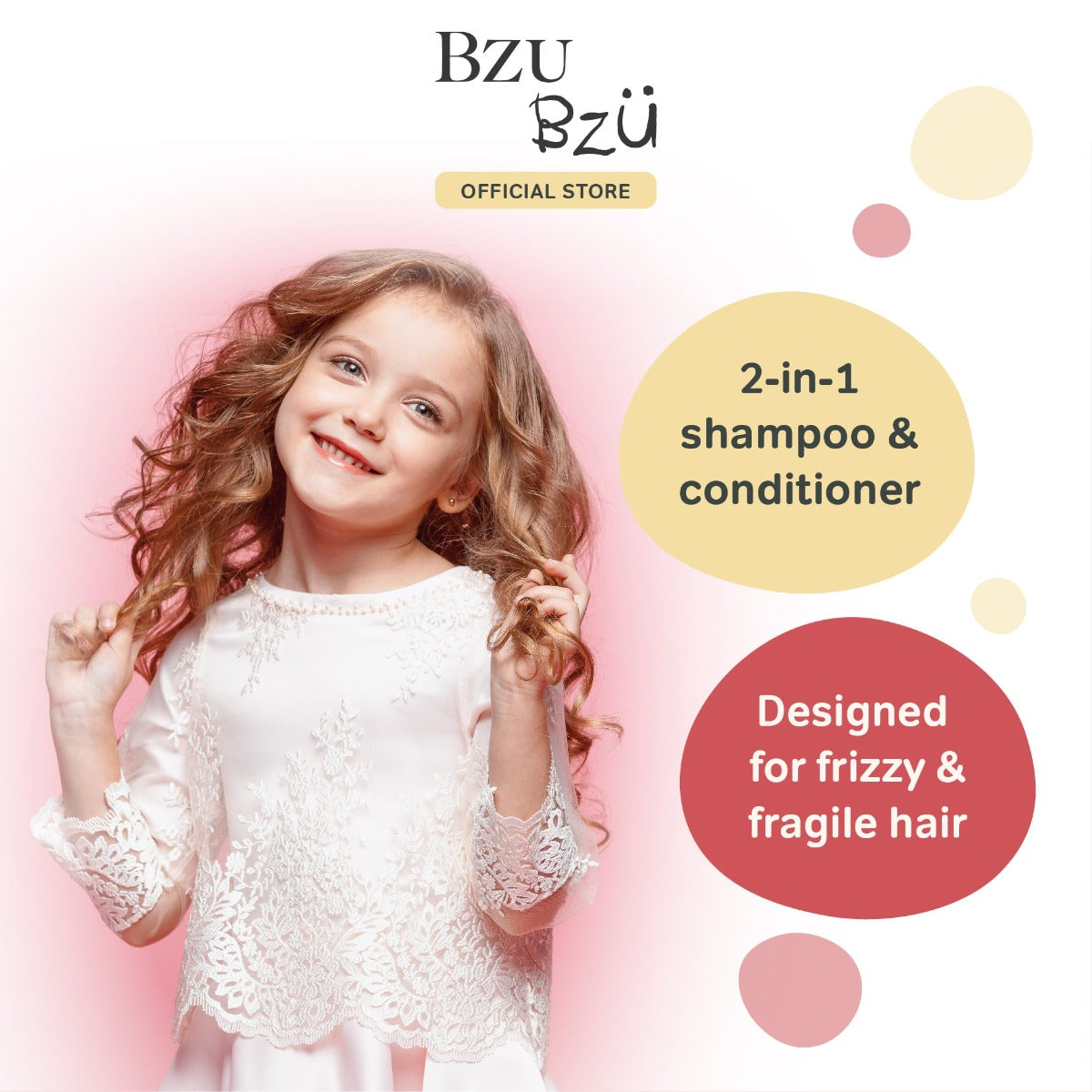 BZU BZU Silky Soft Kids Shampoo, 600ml (Exp 07/28)
