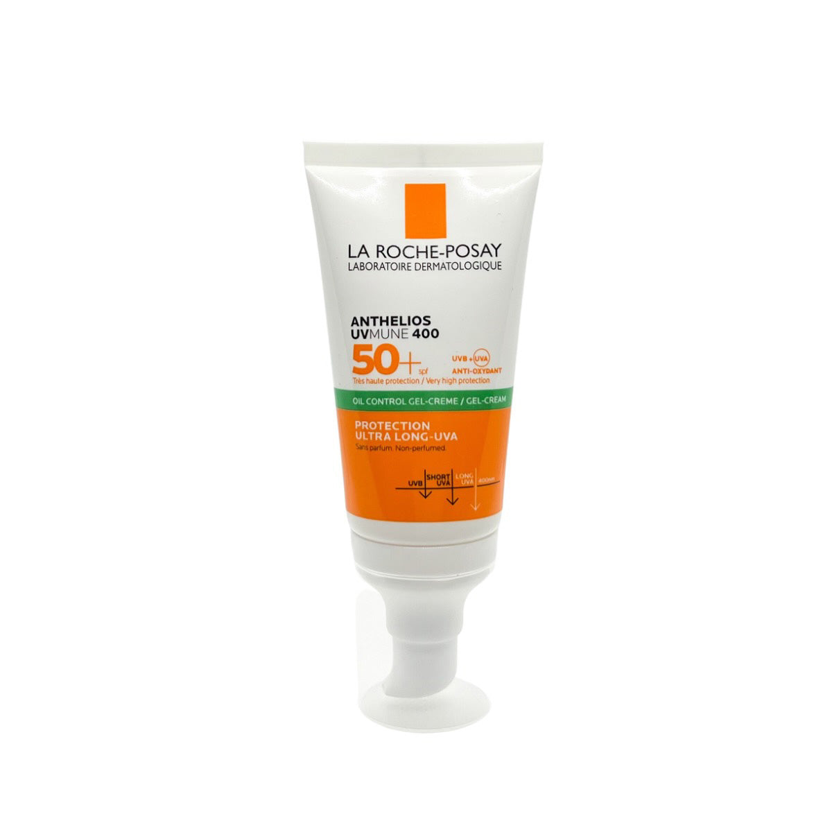 La Roche-Posay Anthelios UVMune 400 SPF50+ Oil-Control Gel-Cream Sunscreen, 50ml (Unscented) - Made in France - exp 11/26