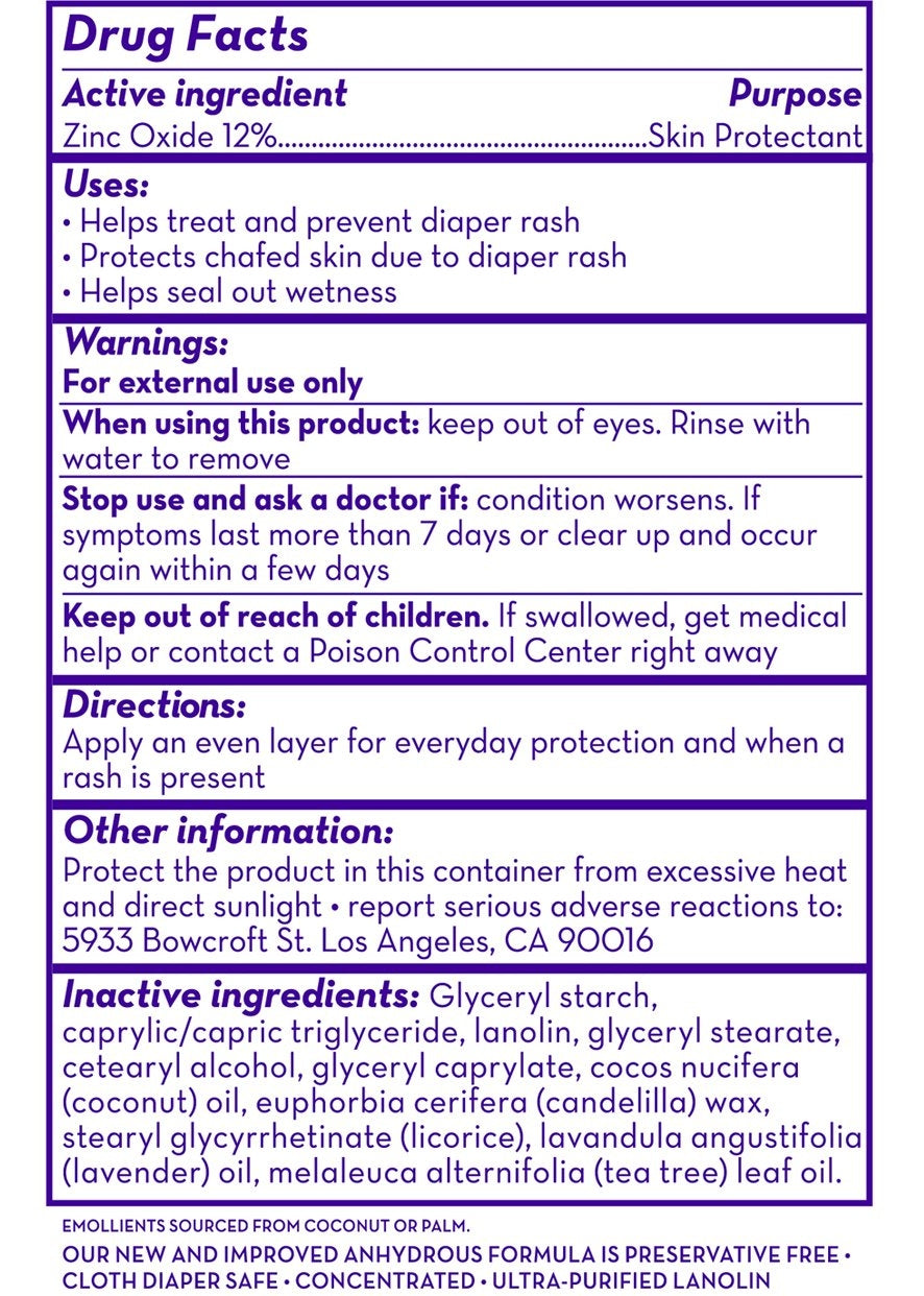 California Baby Diaper Rash Ointment, 2.9oz - Calming - exp 09/27