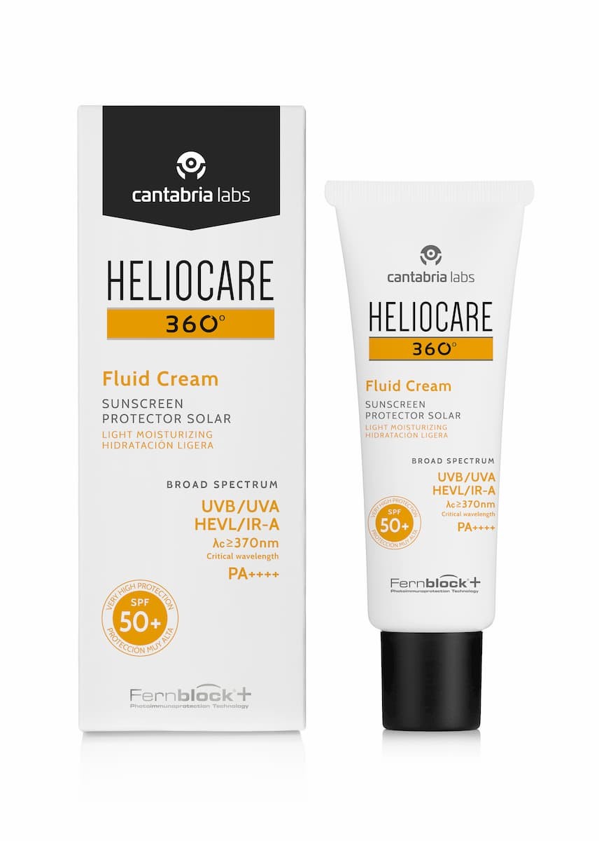 Heliocare 360° Fluid Cream SPF 50+ Sunscreen (50ml) - Exp 06/26