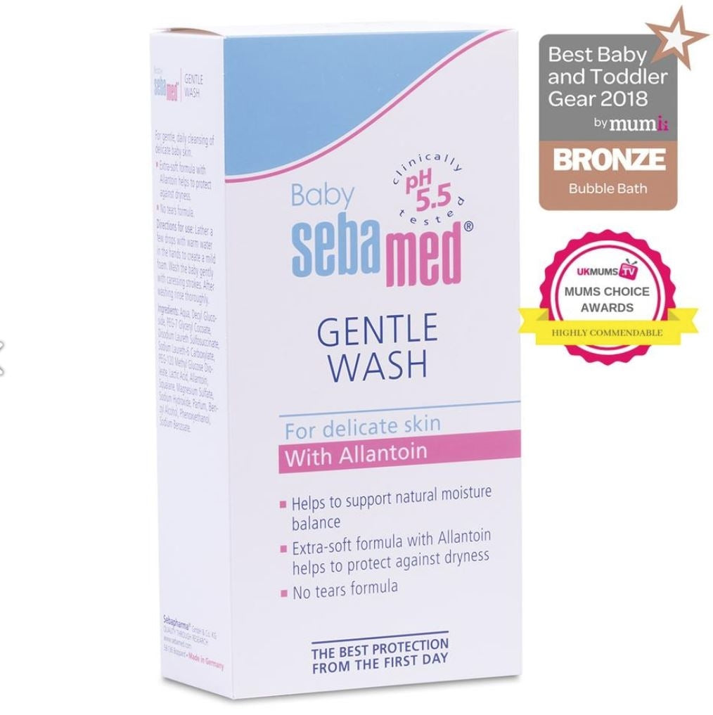 Sebamed Baby Gentle Wash with Pump, 400ml - Exp 05/26