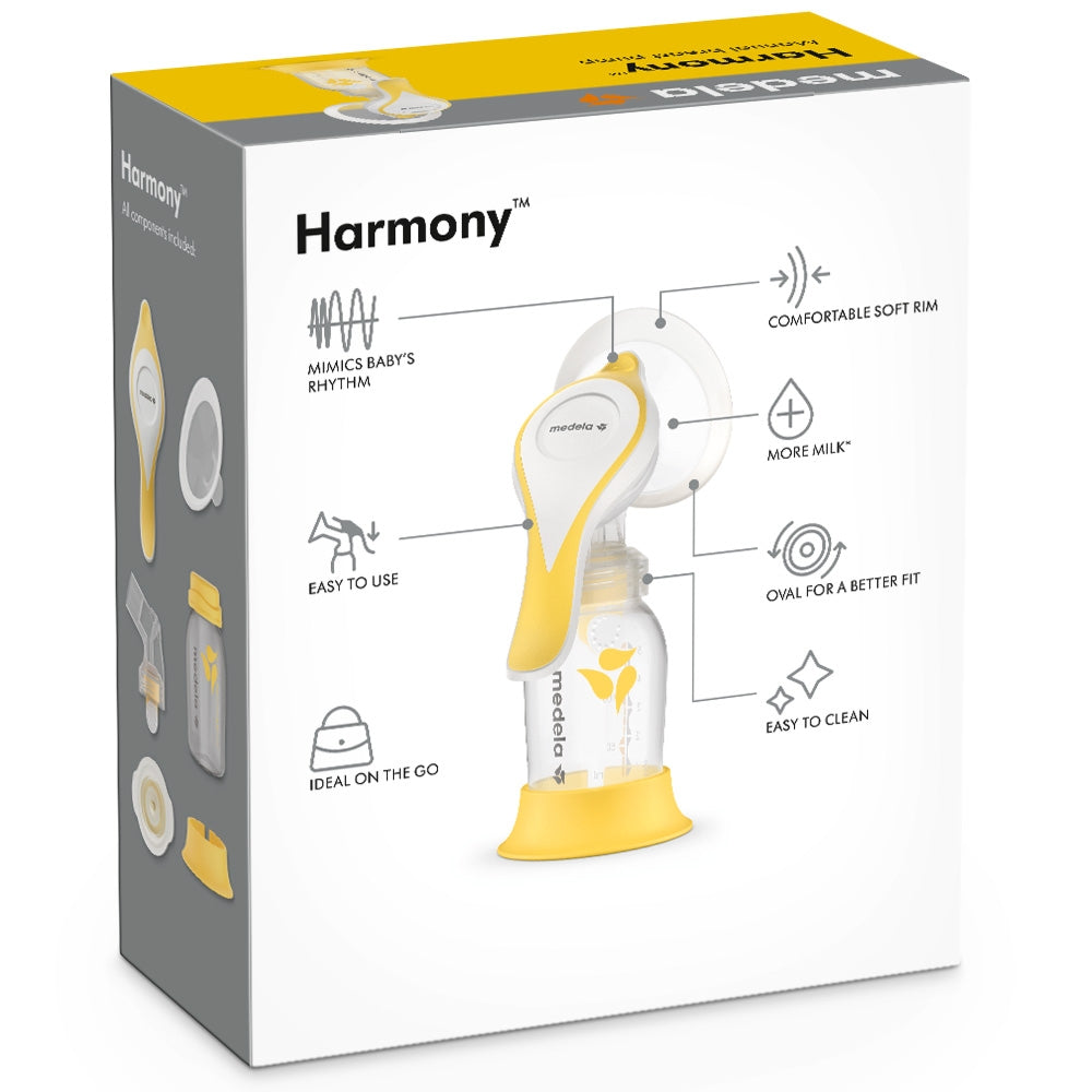 Medela Harmony Flex Manual Breast Pump - Made in Switzerland